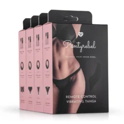 Panty Rebel - Culotte string vibrante - Noir