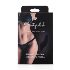 Panty Rebel - Culotte string vibrante - Noir