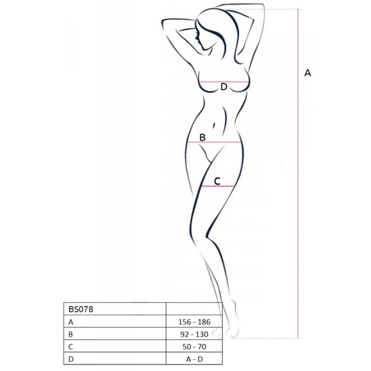 Passion - BS078 Catsuit - Blanc