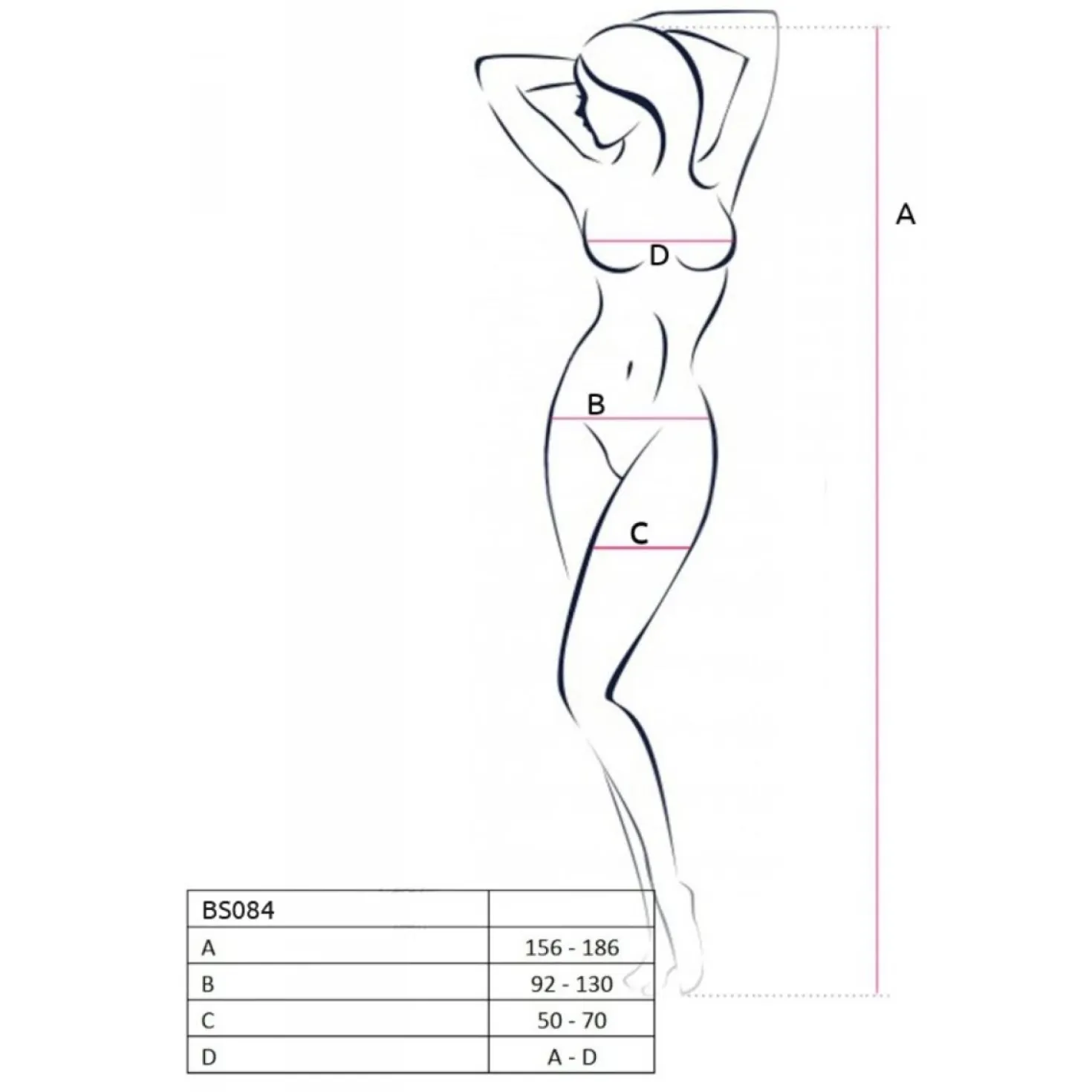 Passion - BS084 Catsuit - Blanc