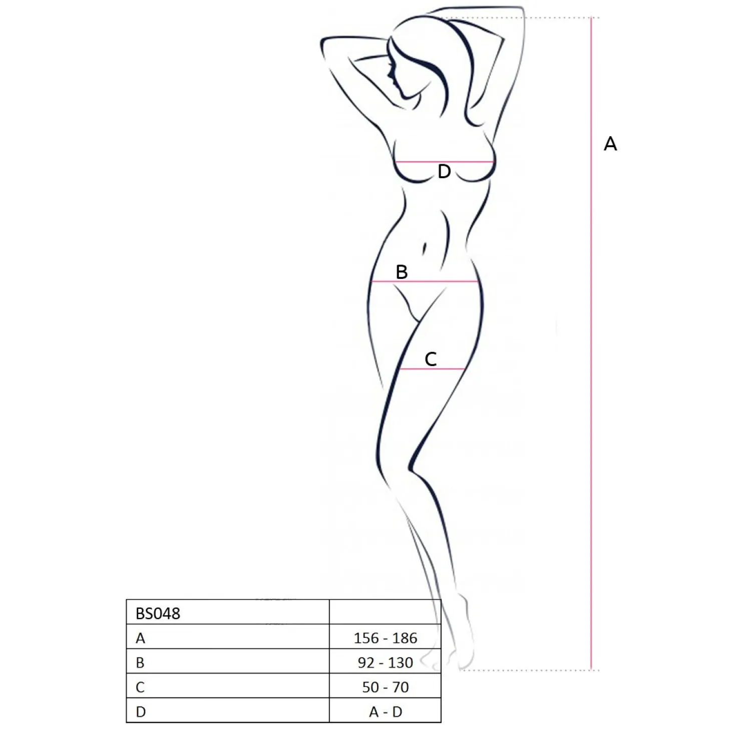 Passion - BS048 Catsuit - Noir