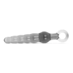 Perles Anales avec Boucle - Noir