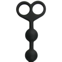 Perles anales longues en noir
