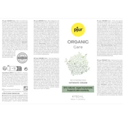Pjur - ORGANIC Care Creme Intime - 50ml