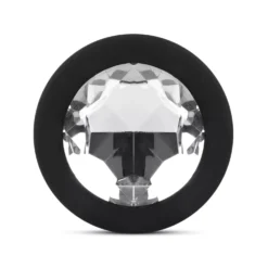 Plug Anal avec Cristal - Noir