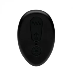 Plug anal à poussée en silicone avec télécommande