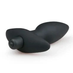 Plug anal vibrant Noir - 14,5 cm