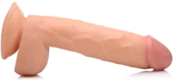 Pop Peckers - Poppin Dildo Réaliste Beige - 20cm