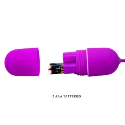 Pretty Love - Œuf vibrant avec télécommande - Violet
