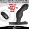 P-Spot Plugger Plug anal avec harnais et télécommande