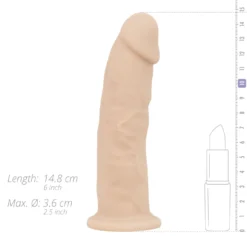 Real Fantasy Deluxe - Gode Réaliste Thermosensible Harris - 15 cm