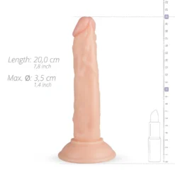 Real Fantasy - Gode réaliste "Blane" - 20 cm