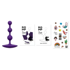 ROMP – Amp Perles Anales en Silicone – Violet