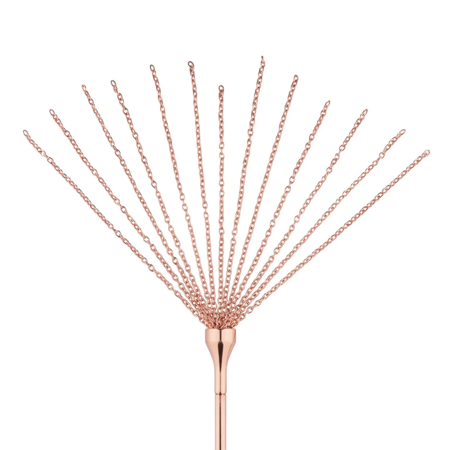 Rosy Gold - Feather Tickler Whip