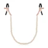 Rosy Gold - Pearls Pinces Tétons - Design Ajustable