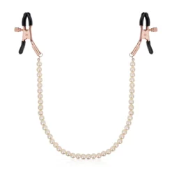 Rosy Gold - Pearls Pinces Tétons - Design Ajustable