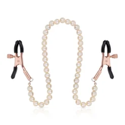 Rosy Gold - Pearls Pinces Tétons - Design Ajustable