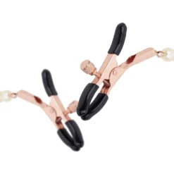 Rosy Gold - Pearls Pinces Tétons - Design Ajustable
