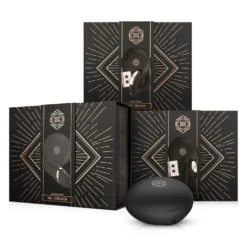 Rosy Gold – Stimulateur Léchage avec Boîtier Luxe – Noir