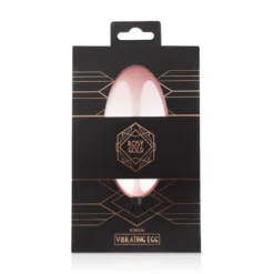 Rosy Gold - Œuf vibrant et télécommande - Rose cuivré