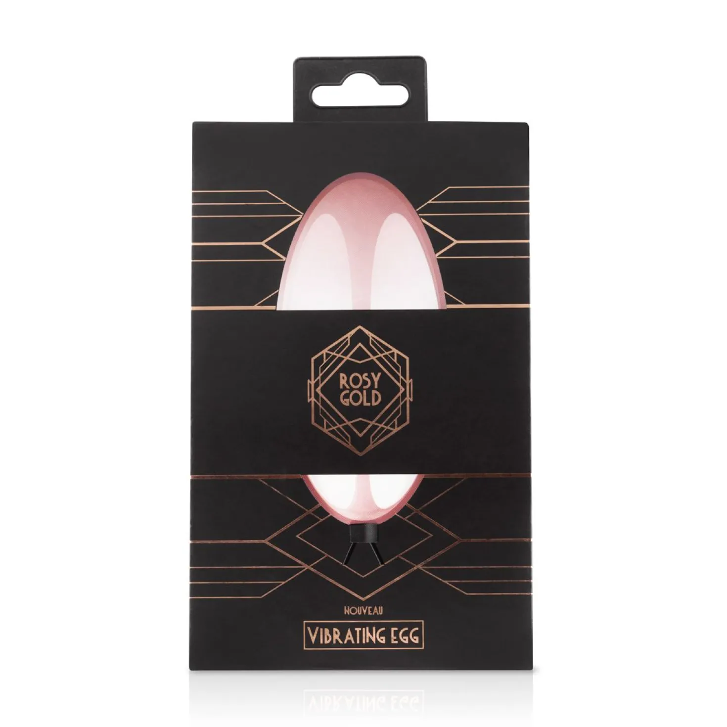 Rosy Gold - Œuf vibrant et télécommande - Rose cuivré