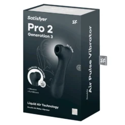 Satisfyer Pro 2 Génération 3 - Stimulateur clitoridien - Noir