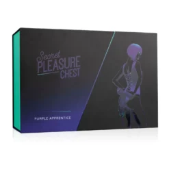 Secret Pleasure Chest X Bedroom fantasies - Coffret BDSM débutant·es 10 accessoires - Violet