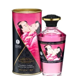 Shunga - Huile Chauffante Aphrodisiaque Framboise 100 ml