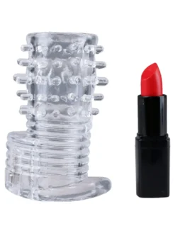 Size Matters - Clear Sensations Gaine Pénienne Vibrante - Transparente