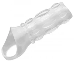 Size Matters - Gaine pénienne texturée - Transparent