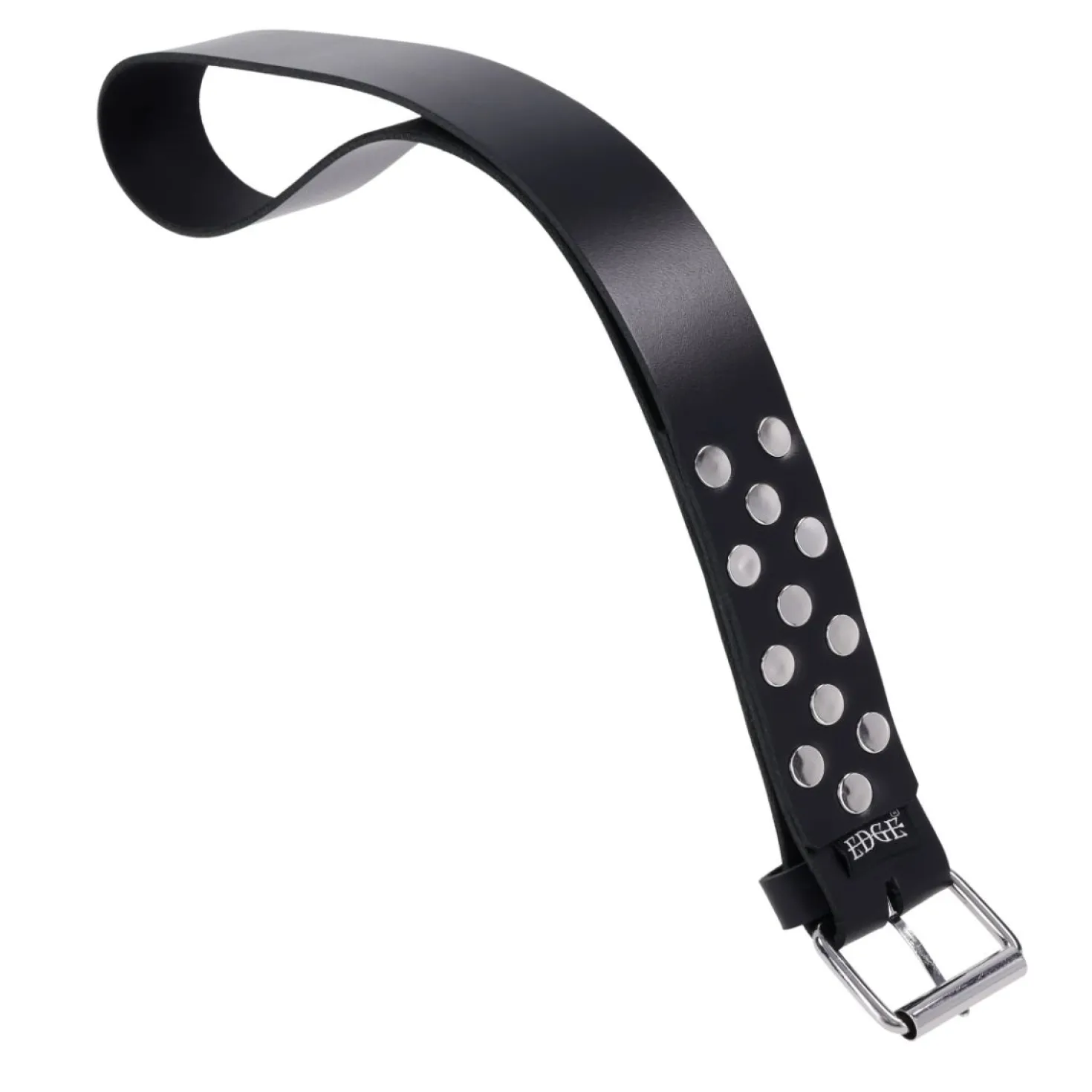 Sportsheets - Edge Spanker Ceinture Cuir - Noir
