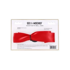 Sportsheets - Sex & Mischief Amor Satin Ball Gag