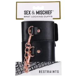 Sportsheets - Sex & Mischief Brat Locking Cuffs