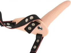 Strap-on avec gode vibrant