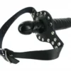 Strict Leather - Bâillon cuir avec dildo