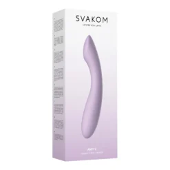 SVAKOM - Amy 2 - Vibromasseur Point G - Lilas