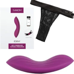 SVAKOM - Edeny - Stimulateur clitoridien avec appli - Violet