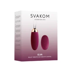 SVAKOM - Elva Œuf Vibrant avec Télécommande - Violet
