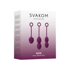 SVAKOM - Nova - Set d'entraînement de Kegel - Violet
