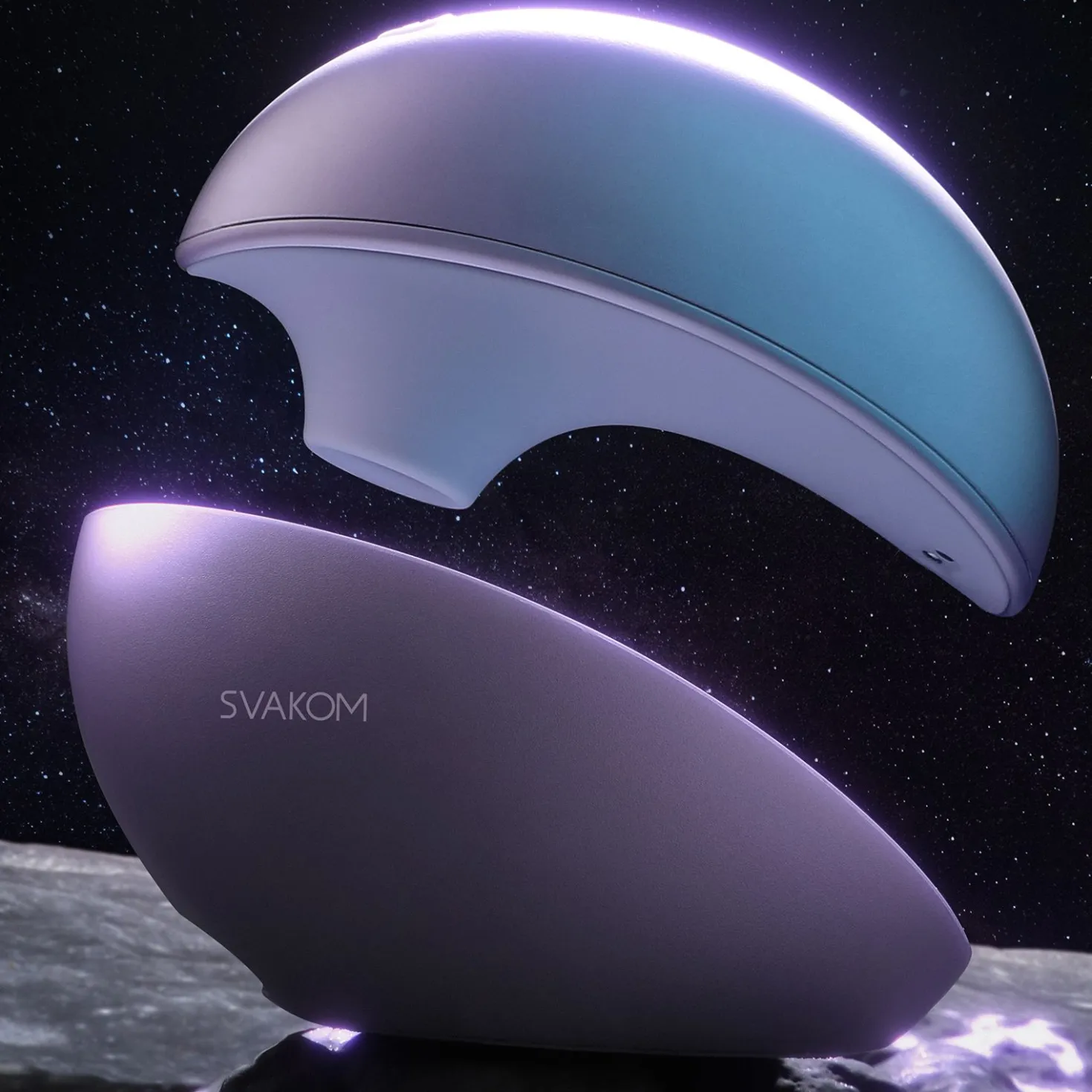 SVAKOM - Stimulateur clitoridien "Pulse Galaxie" - Lilas