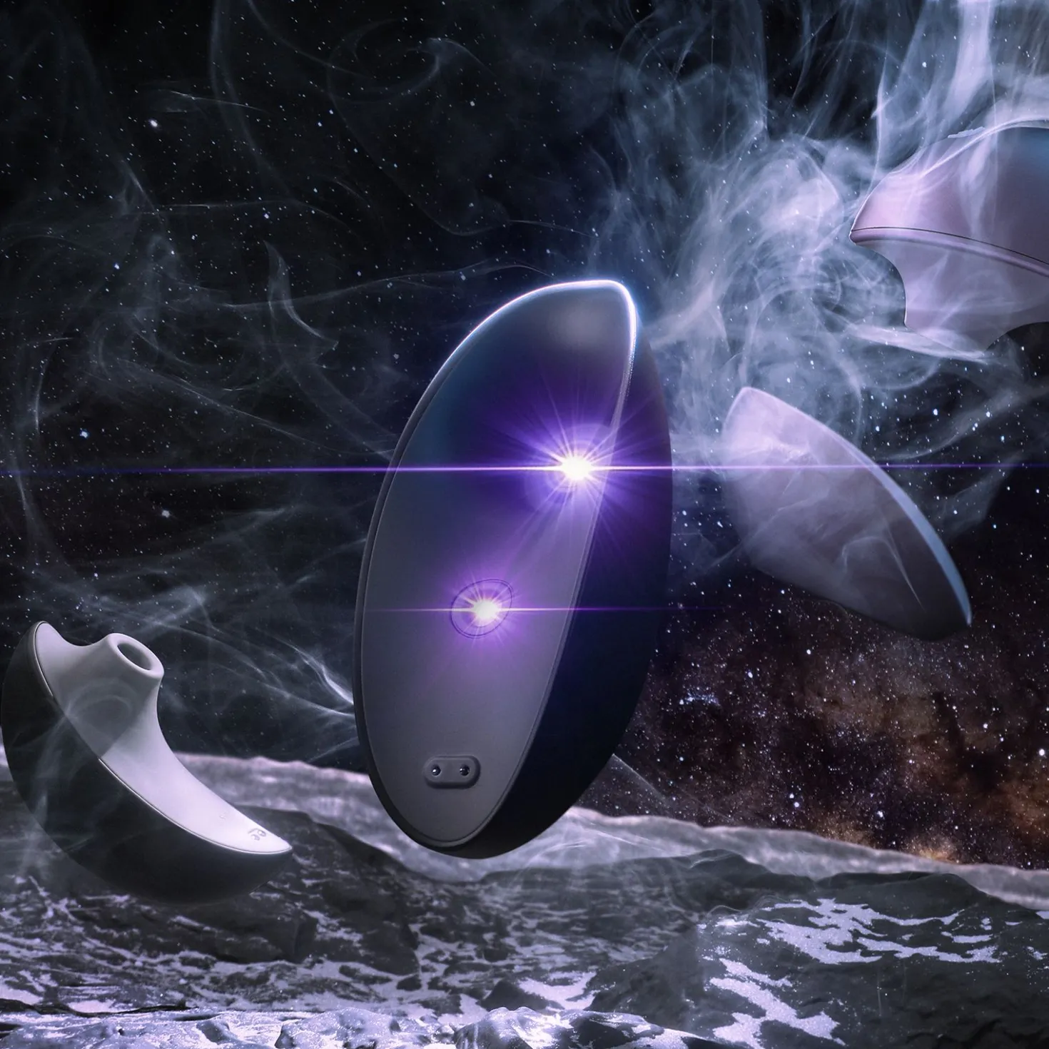 SVAKOM - Stimulateur clitoridien "Pulse Galaxie" - Noir