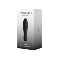 SVAKOM - Tulip - Vibromasseur puissant - Noir