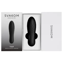 SVAKOM - Tulip - Vibromasseur puissant - Noir