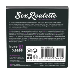 Tease & Please - Roulette Sexuelle Kama Sutra