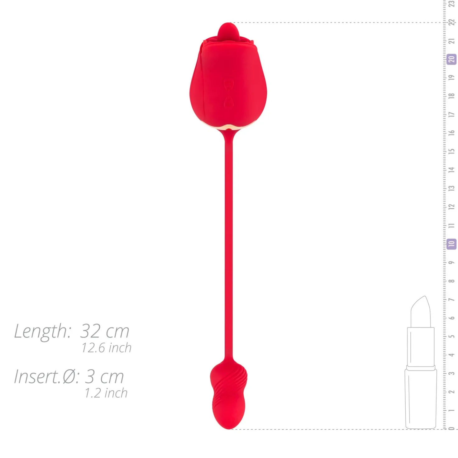 Teazers Rose Vibromasseur et stimulateur clitoridien