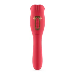 Teazers - Vibromasseur avec stimulateur clitoridien lécheur - Rouge