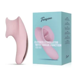 Teazers - Vibromasseur clitoridien effet langue - Rose