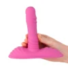 Teazers - Vibromasseur Pad Thrusting + télécommande - Rose