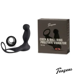 Teazers - Vibromasseur pour prostate avec cockring et télécommande