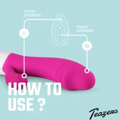 Teazers - Vibromasseur Rabbit - Rose